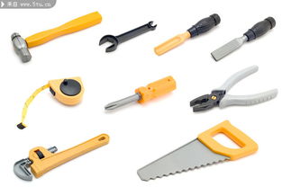 五金工具矢量素材 現(xiàn)代設(shè)計(jì)的實(shí)用寶藏